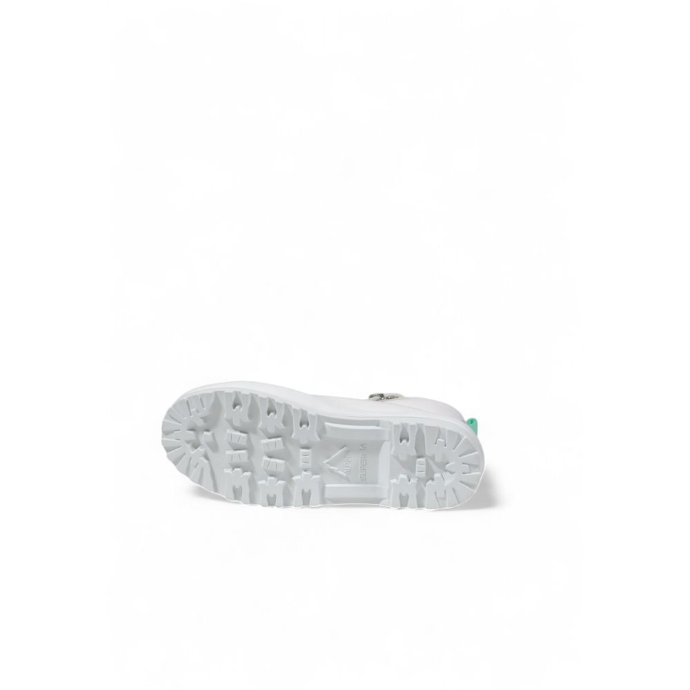 Superga White Fabric Chunky Sneakers | Regal Royce