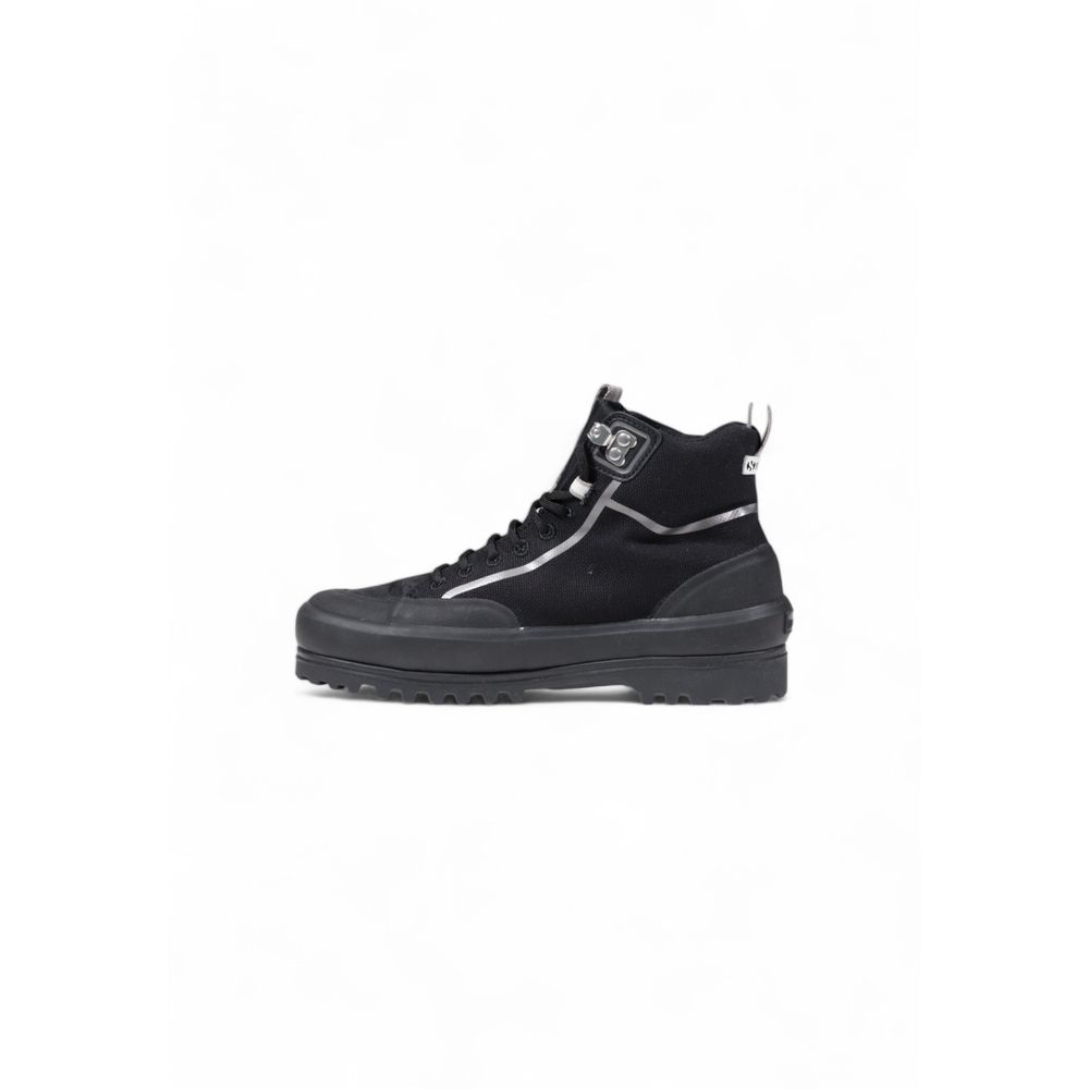 Superga Black Fabric Athletic Sneakers | Regal Royce