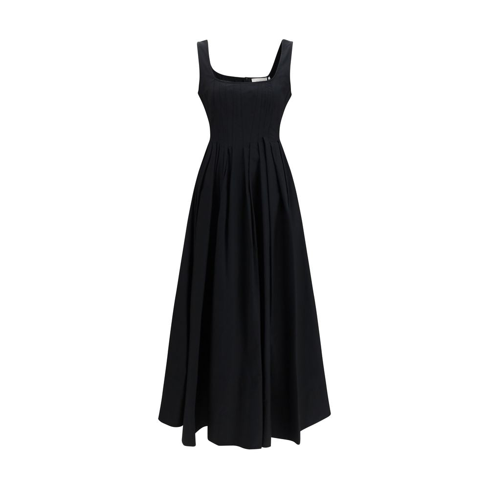 Max Mara Black Cotton Casual Dress | Regal Royce