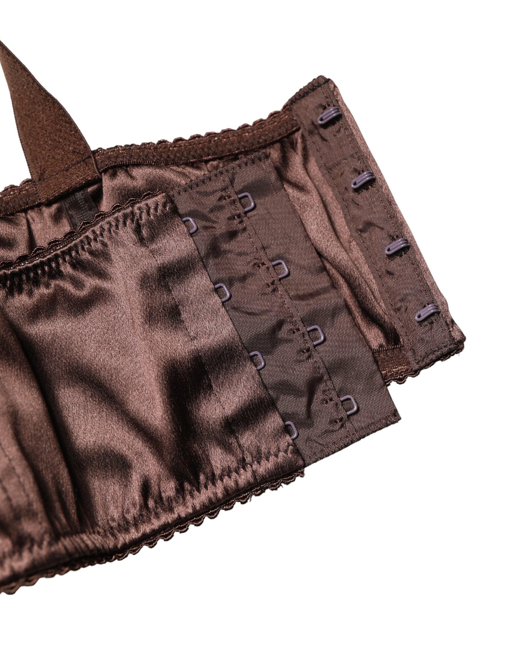 Dolce & Gabbana Brown Semi-Pad Underwire Balconette Underwear | Regal Royce
