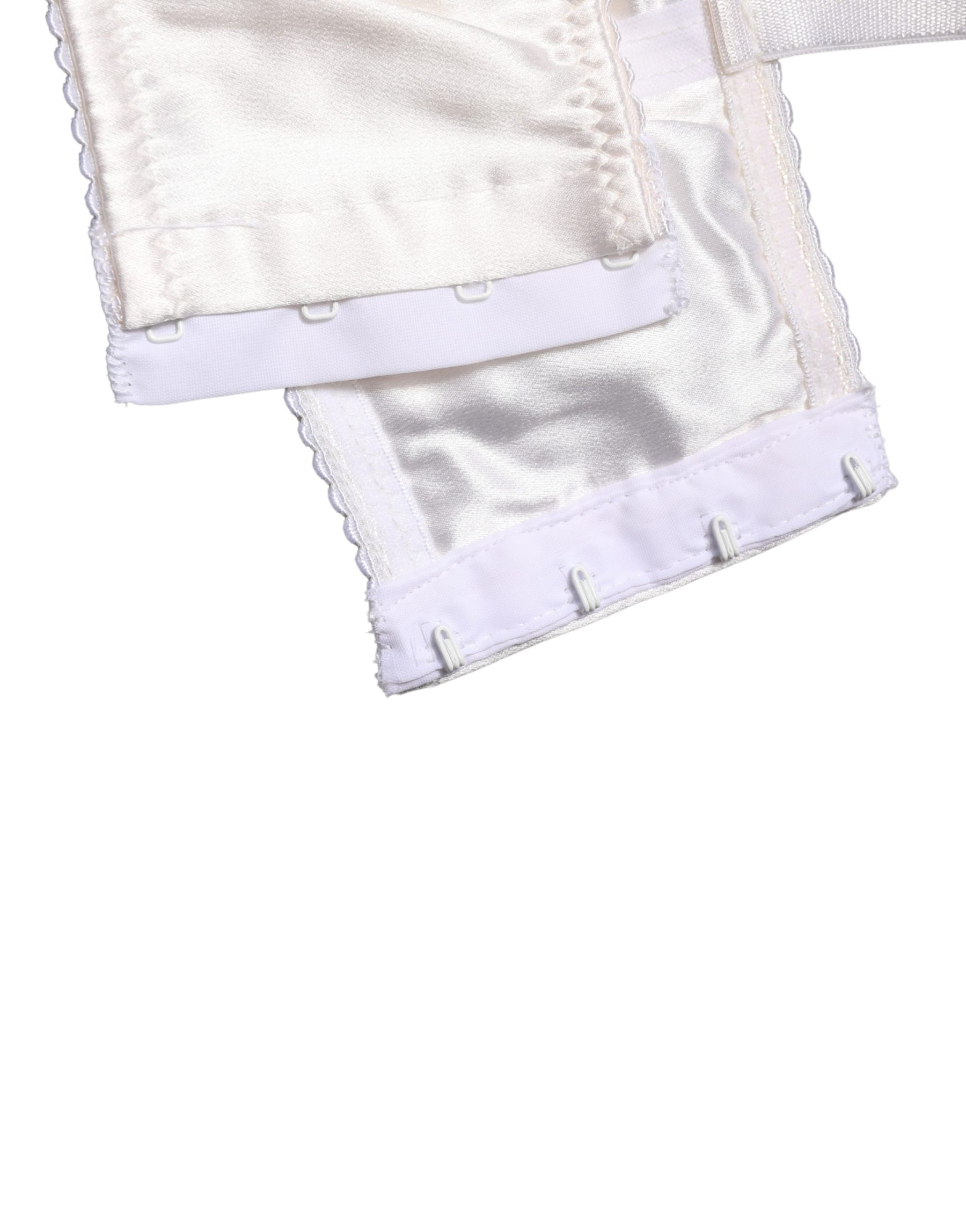 Dolce & Gabbana White Semi-Pad Underwire Balconette Bra Underwear | Regal Royce