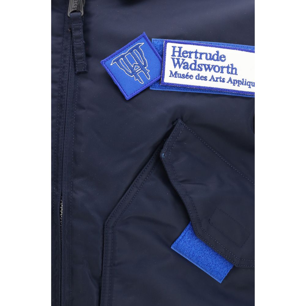 GR10K Blue Nylon Bomber | Regal Royce
