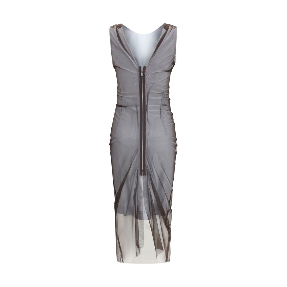 Maison Margiela Brown Polyamide Casual Dress | Regal Royce