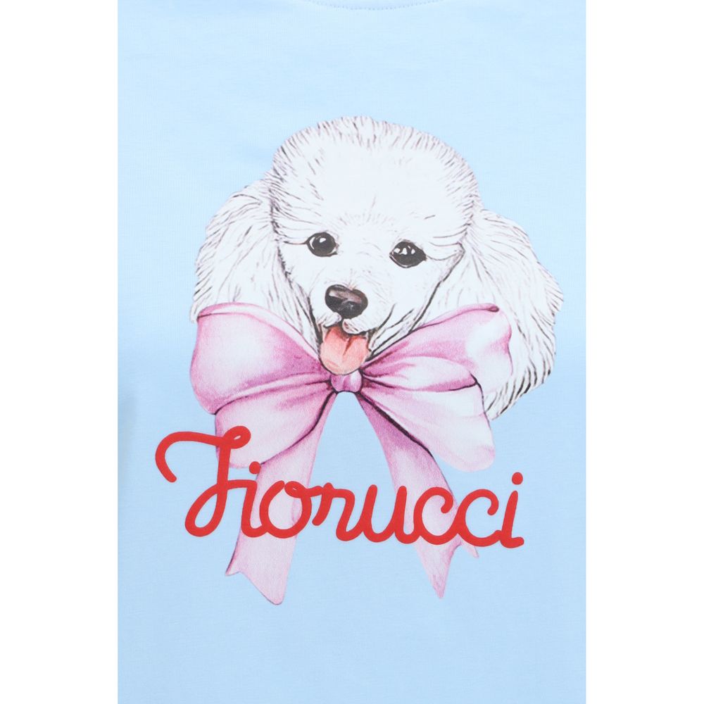 Fiorucci Blue Cotton T-Shirt | Regal Royce