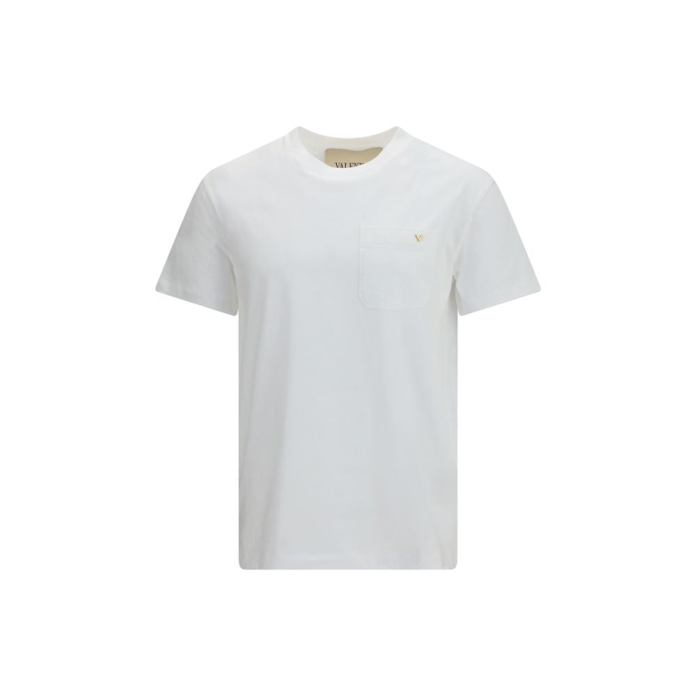 Valentino White Cotton T-Shirt | Regal Royce
