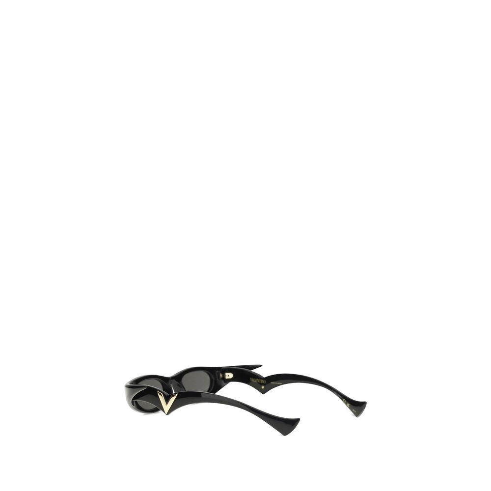 Valentino Garavani Black Acetate Sunglasses | Regal Royce