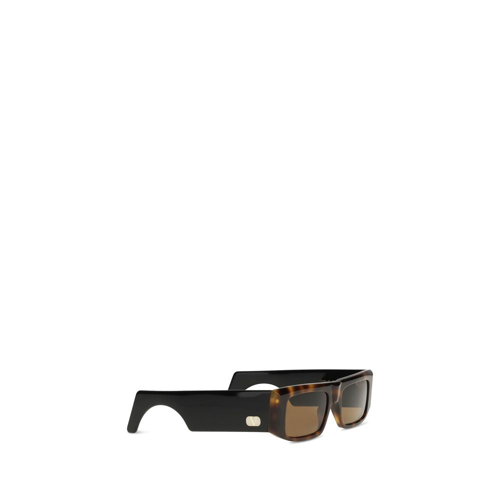 Valentino Garavani Brown Acetate Sunglasses | Regal Royce
