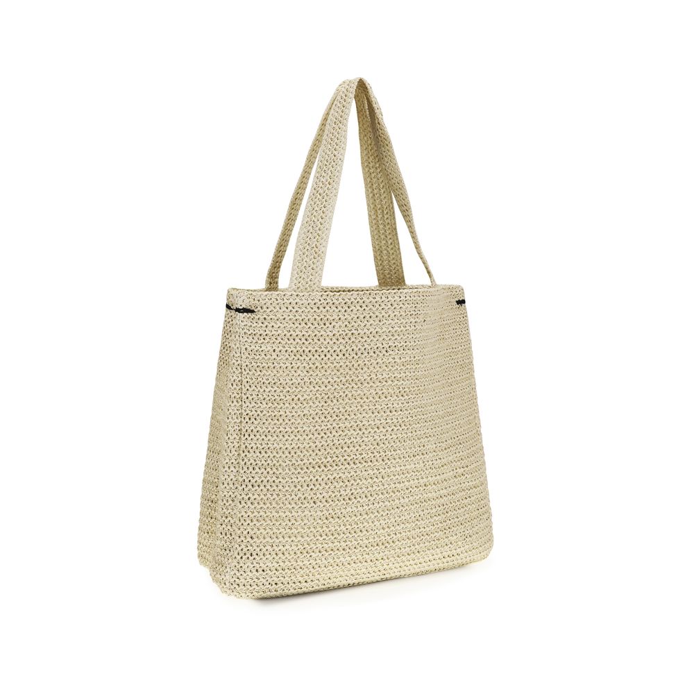 Fiorucci Beige Paper Shoulder Bag | Regal Royce