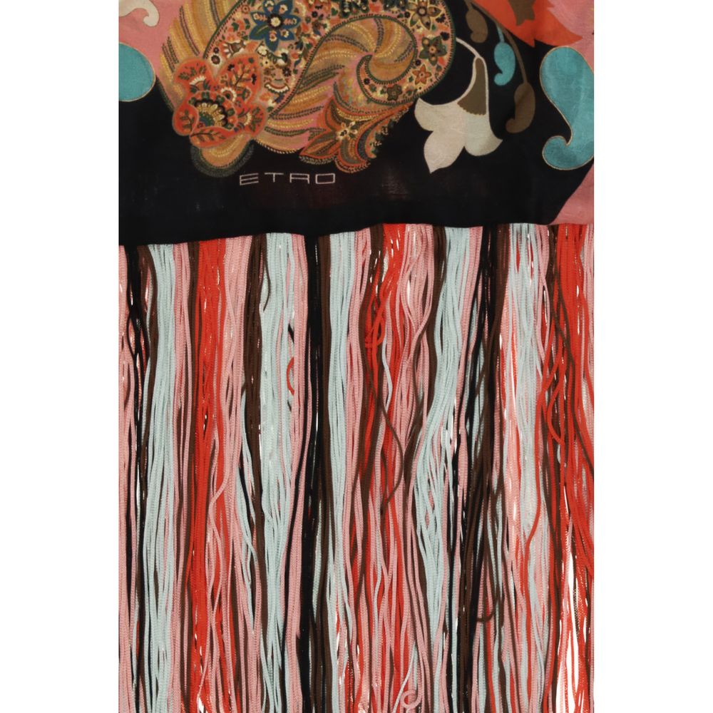 Etro Multicolor Silk Scarf | Regal Royce