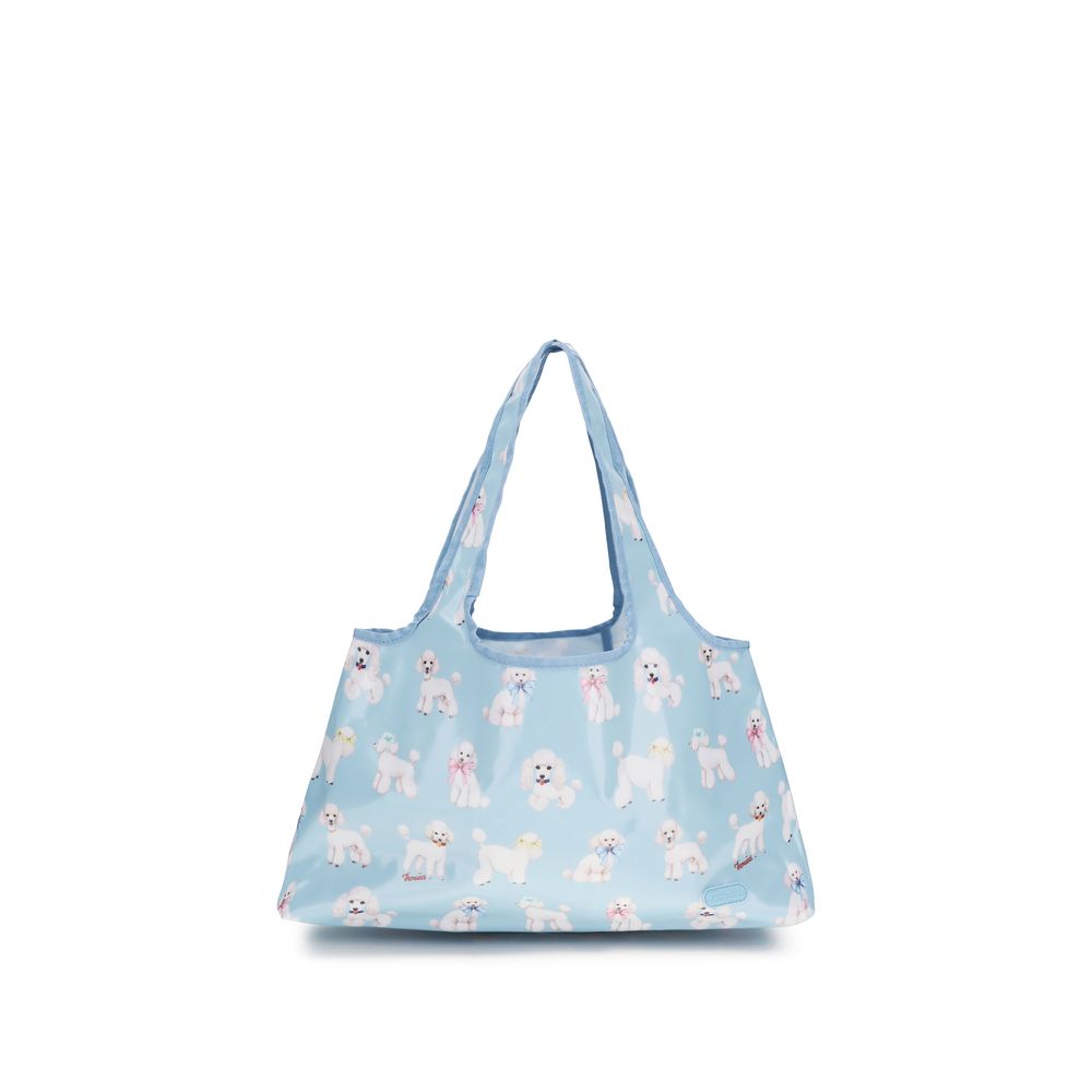 Fiorucci Blue Pvc Shoulder Bag | Regal Royce