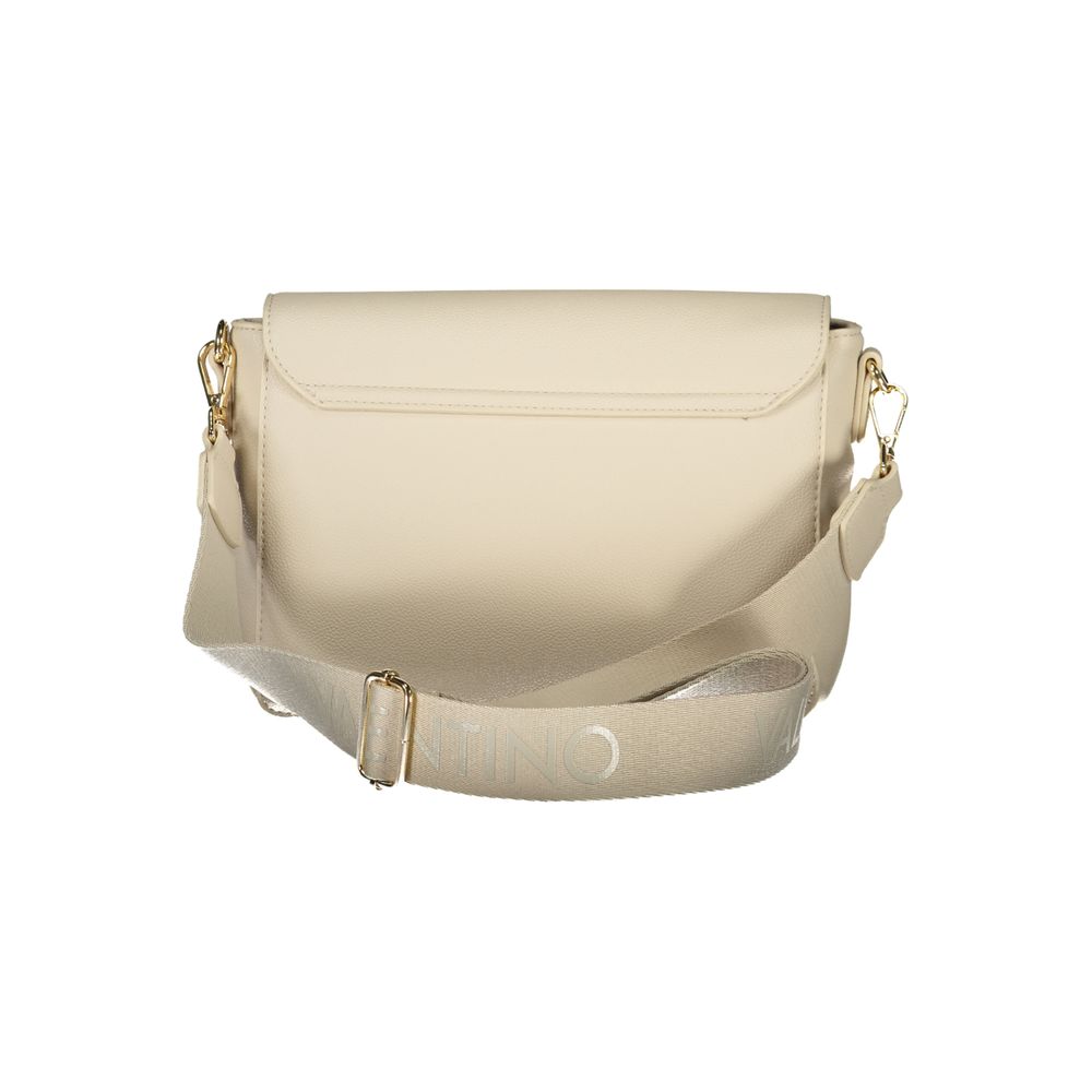 Mario Valentino Beige Polyurethane Women's Bag | Regal Royce