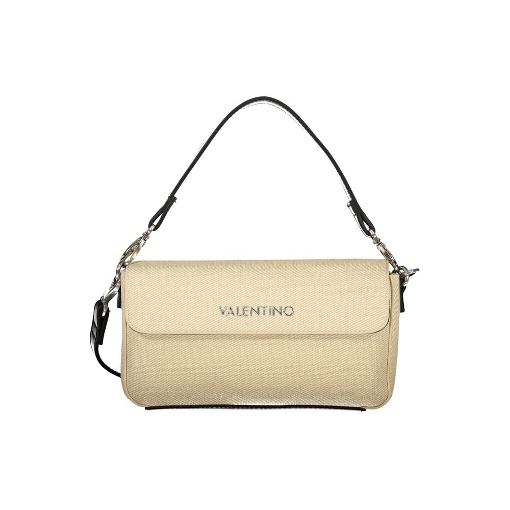Mario Valentino Beige Polyurethane Women's Bag | Regal Royce