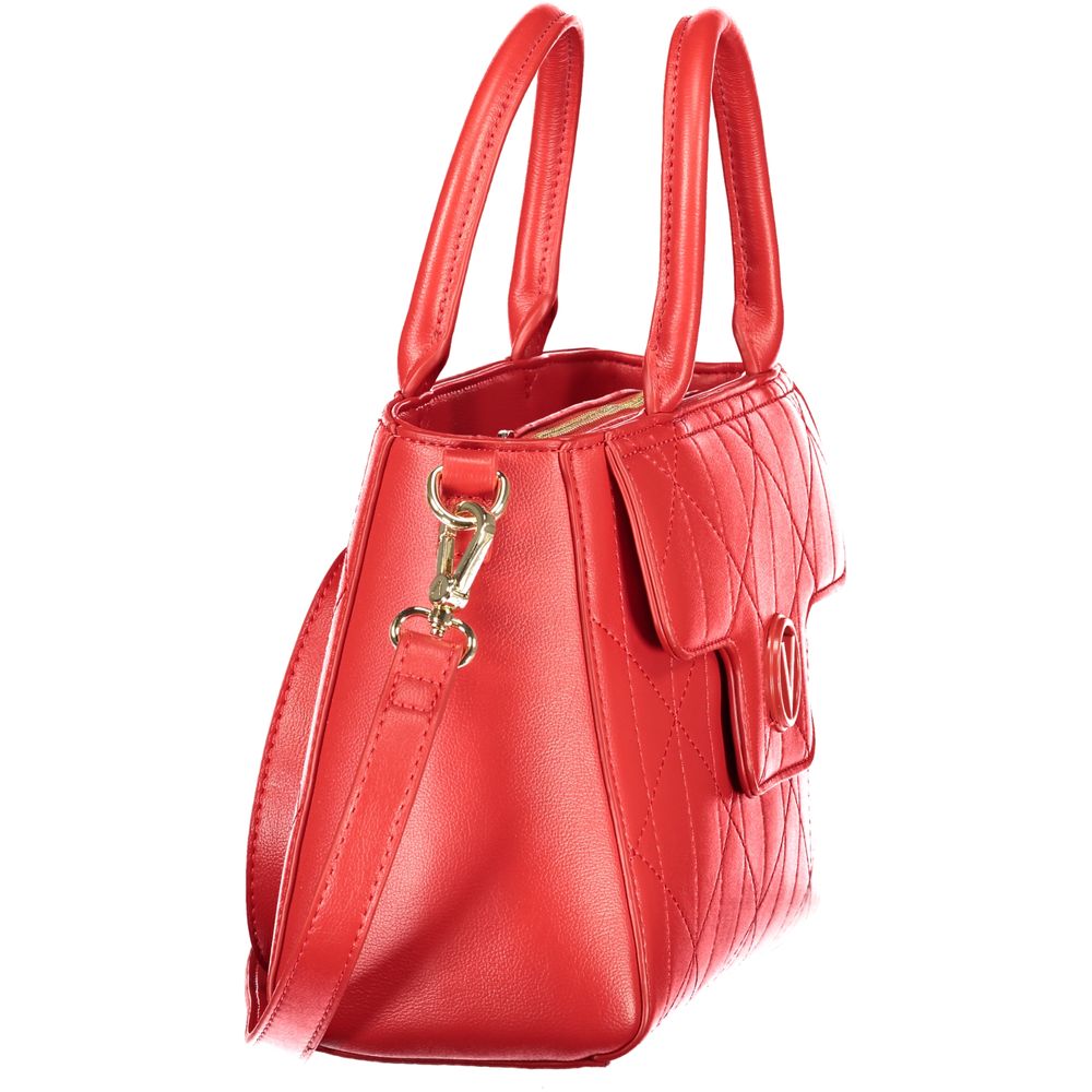 Mario Valentino Rosso Polyurethane Women's Bag | Regal Royce