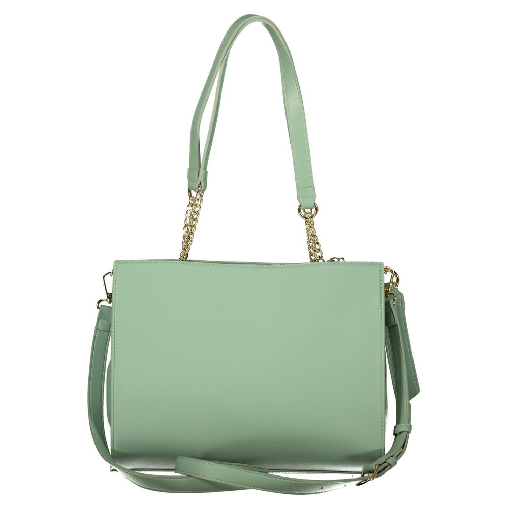 Mario Valentino Verde Polyurethane Women's Bag | Regal Royce