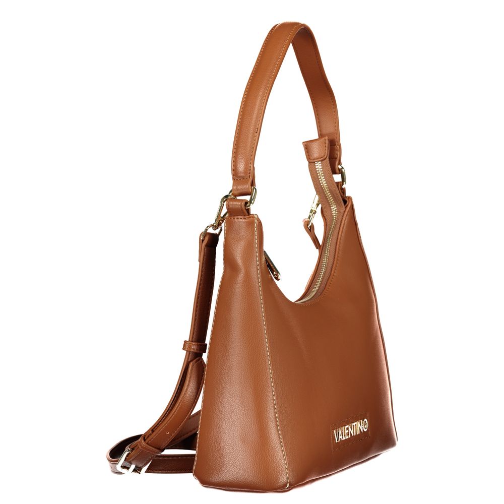 Mario Valentino Brown Polyurethane Women's Bag | Regal Royce