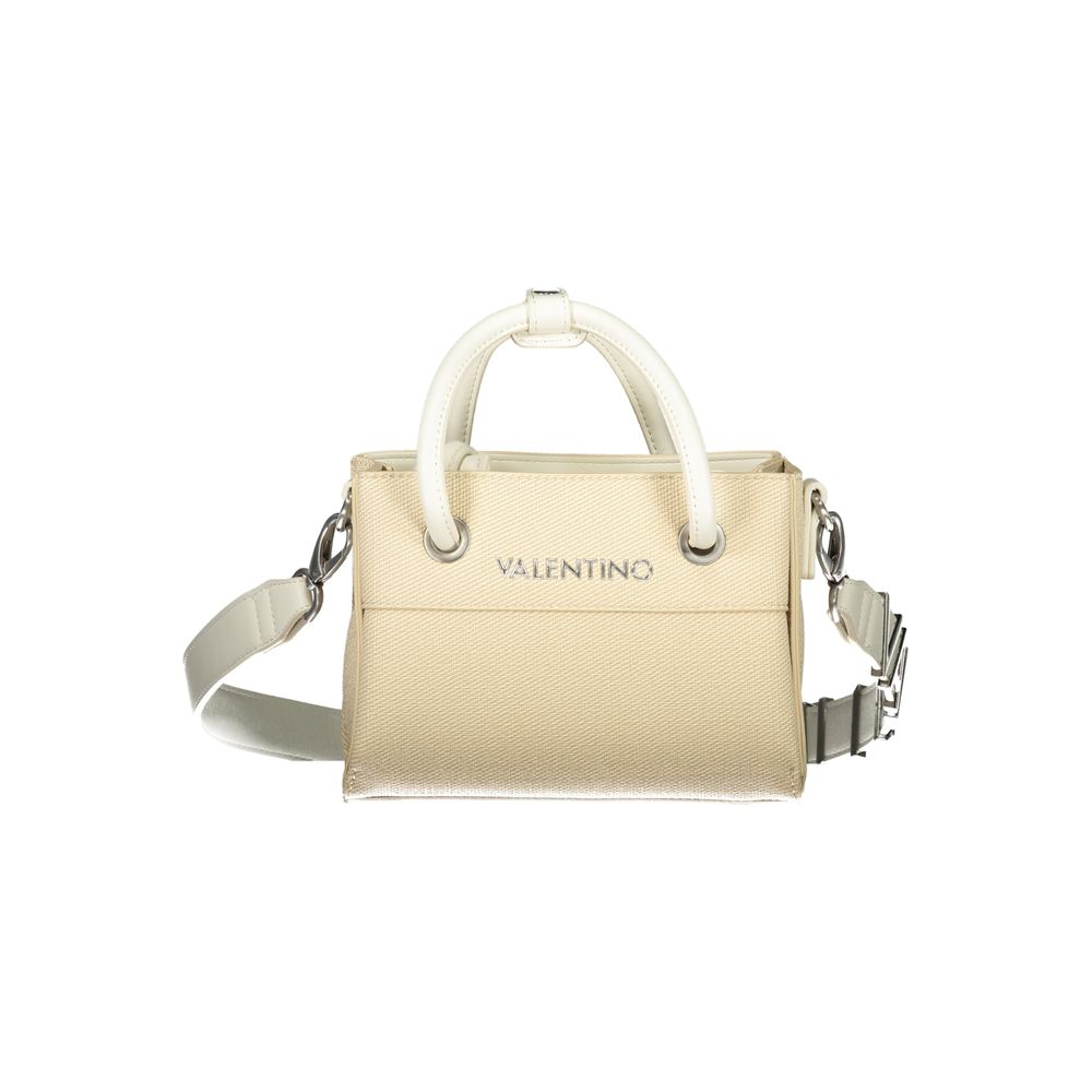 Mario Valentino White Polyurethane Women's Handbag | Regal Royce