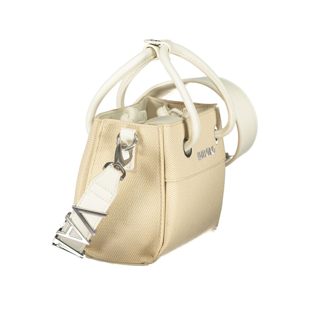 Mario Valentino White Polyurethane Women's Handbag | Regal Royce