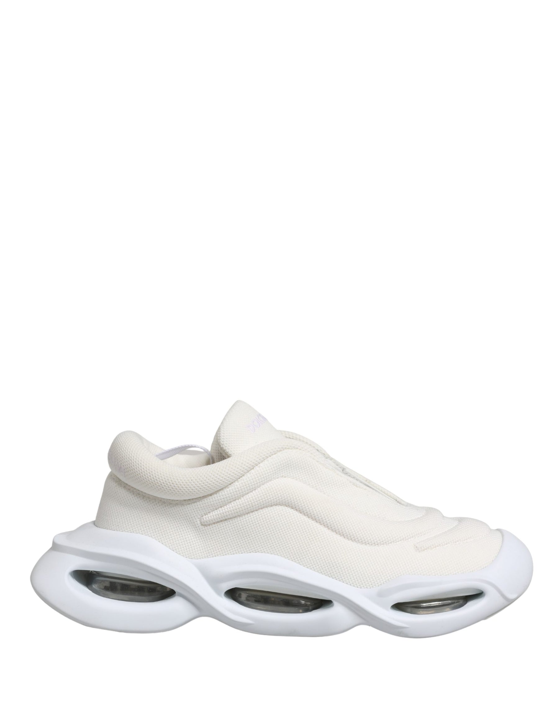 Dolce & Gabbana White Slip On Wave Low Top Sneakers Shoes | Regal Royce