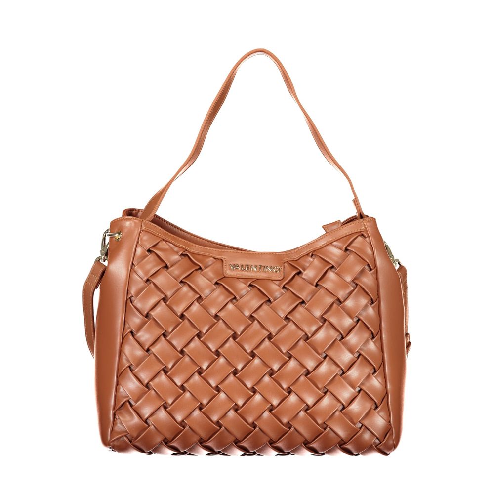 Mario Valentino Brown Polyurethane Women's Bag | Regal Royce