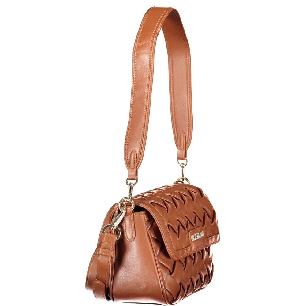 Mario Valentino Brown Polyurethane Women's Bag | Regal Royce
