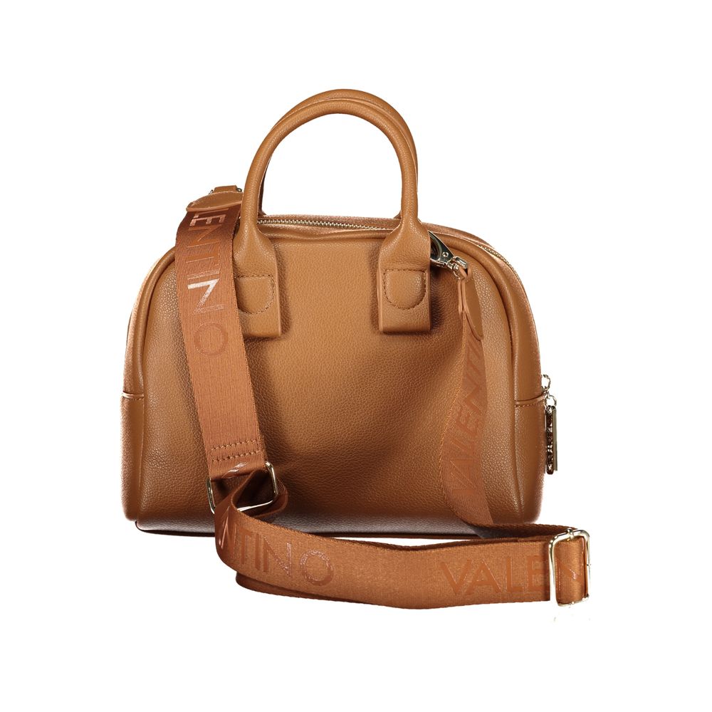 Mario Valentino Brown Polyurethane Women's Bag | Regal Royce