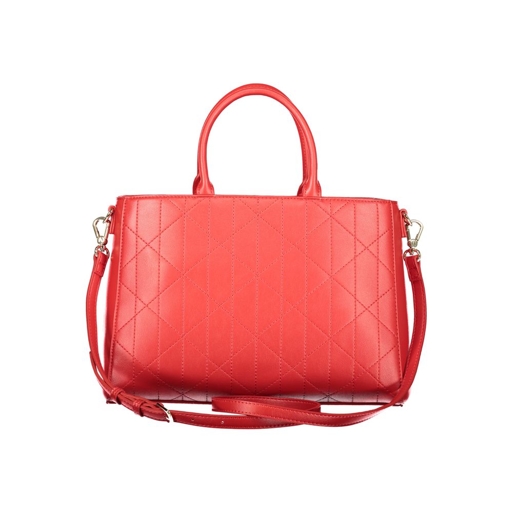 Mario Valentino Rosso Polyurethane Women's Bag | Regal Royce