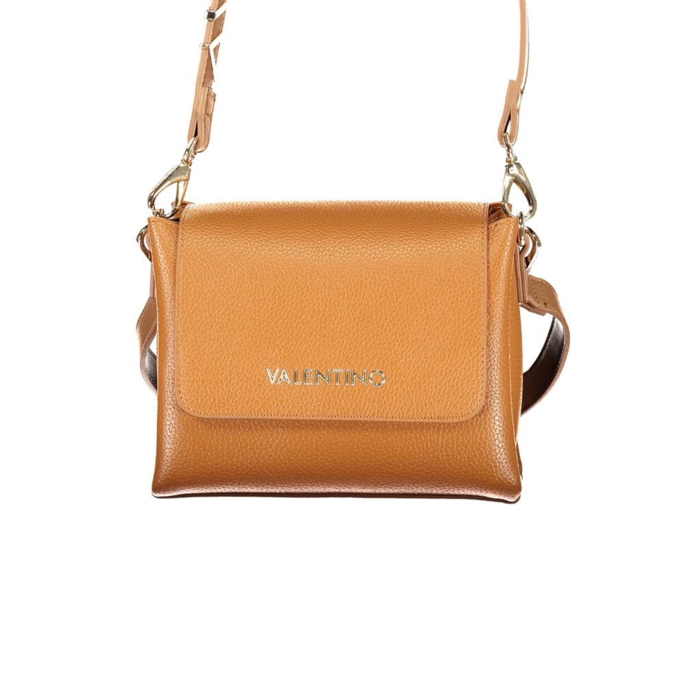 Mario Valentino Brown Polyurethane Women's Bag | Regal Royce