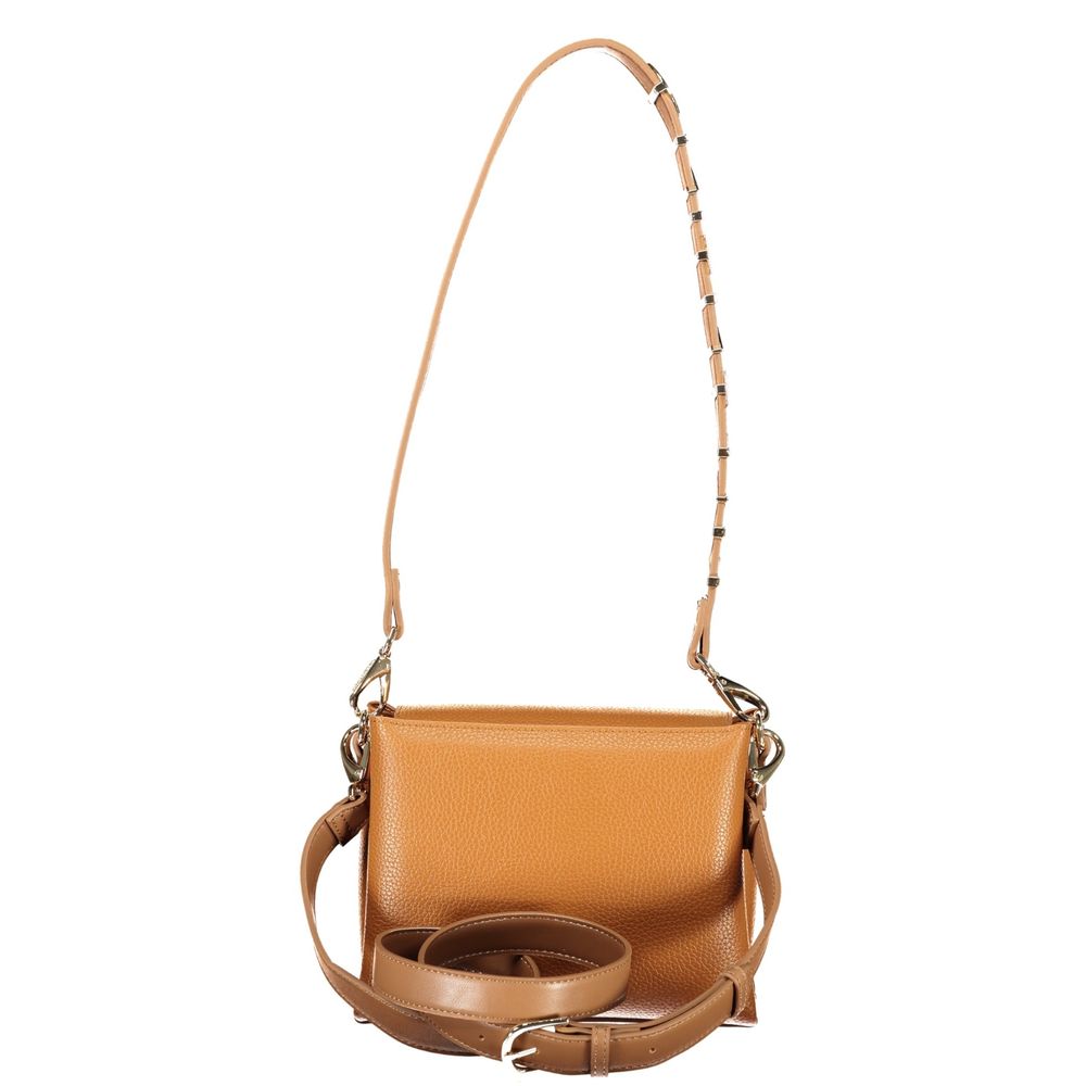 Mario Valentino Brown Polyurethane Women's Bag | Regal Royce