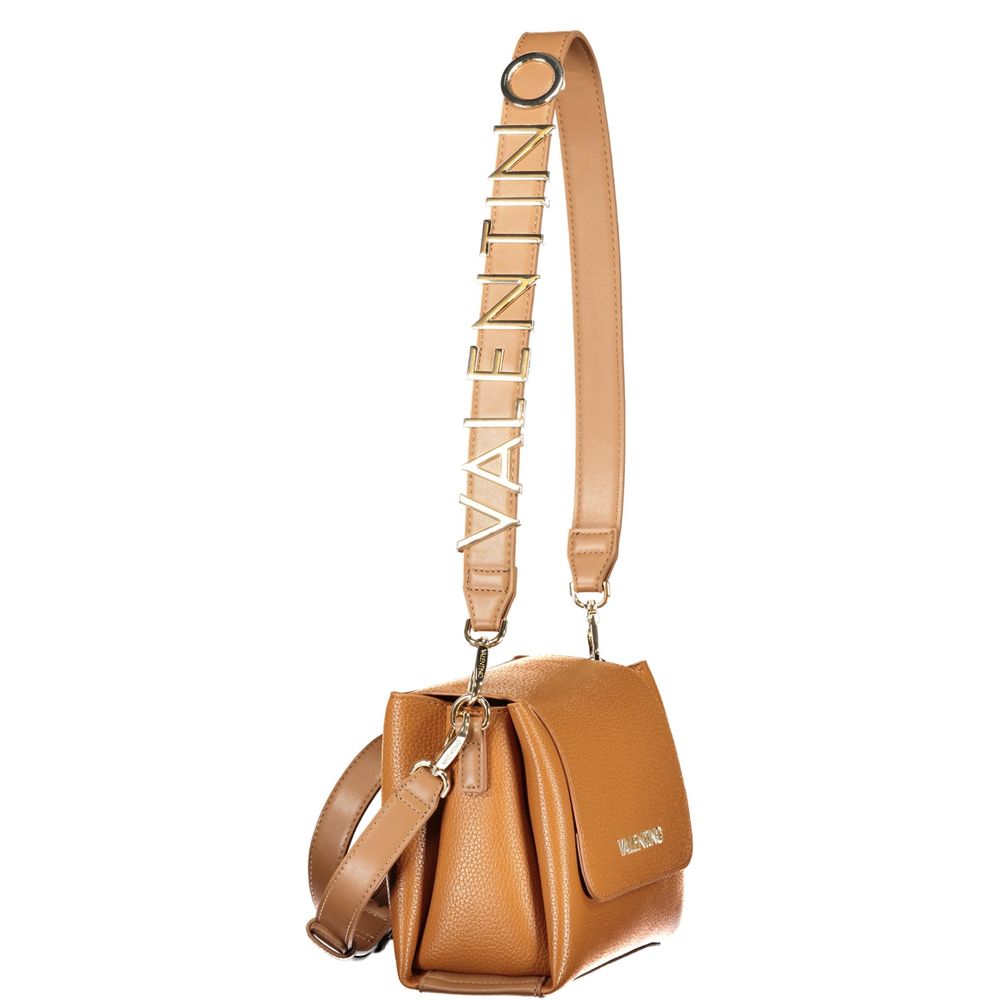 Mario Valentino Brown Polyurethane Women's Bag | Regal Royce