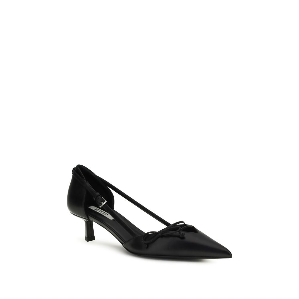 Prada Black Goatskin Pumps | Regal Royce