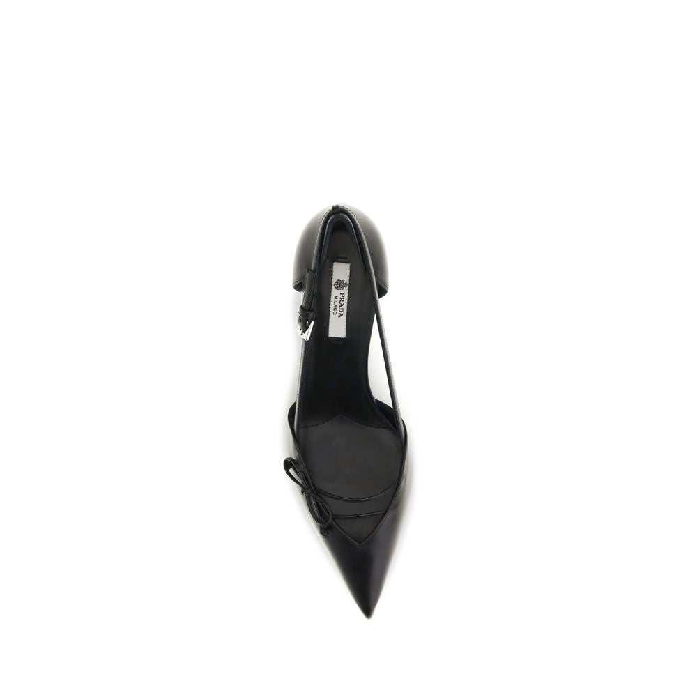 Prada Black Goatskin Pumps | Regal Royce