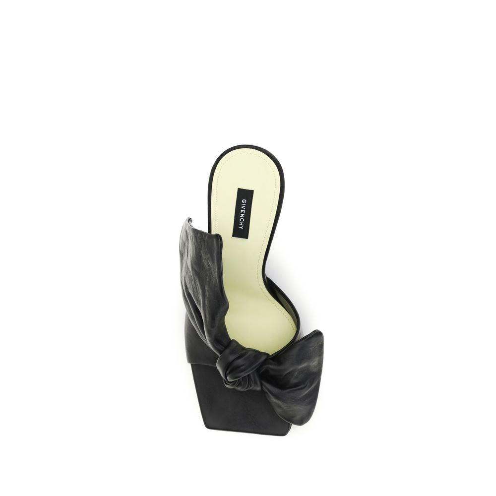 Givenchy Black Lamb Ovis Aries Aries Mules | Regal Royce