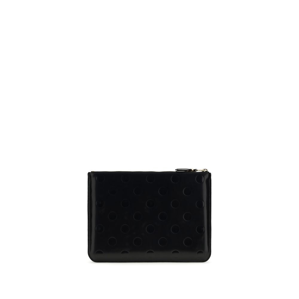 Comme Des Garçons Black Calf Leather Bos Taurus Wallet | Regal Royce