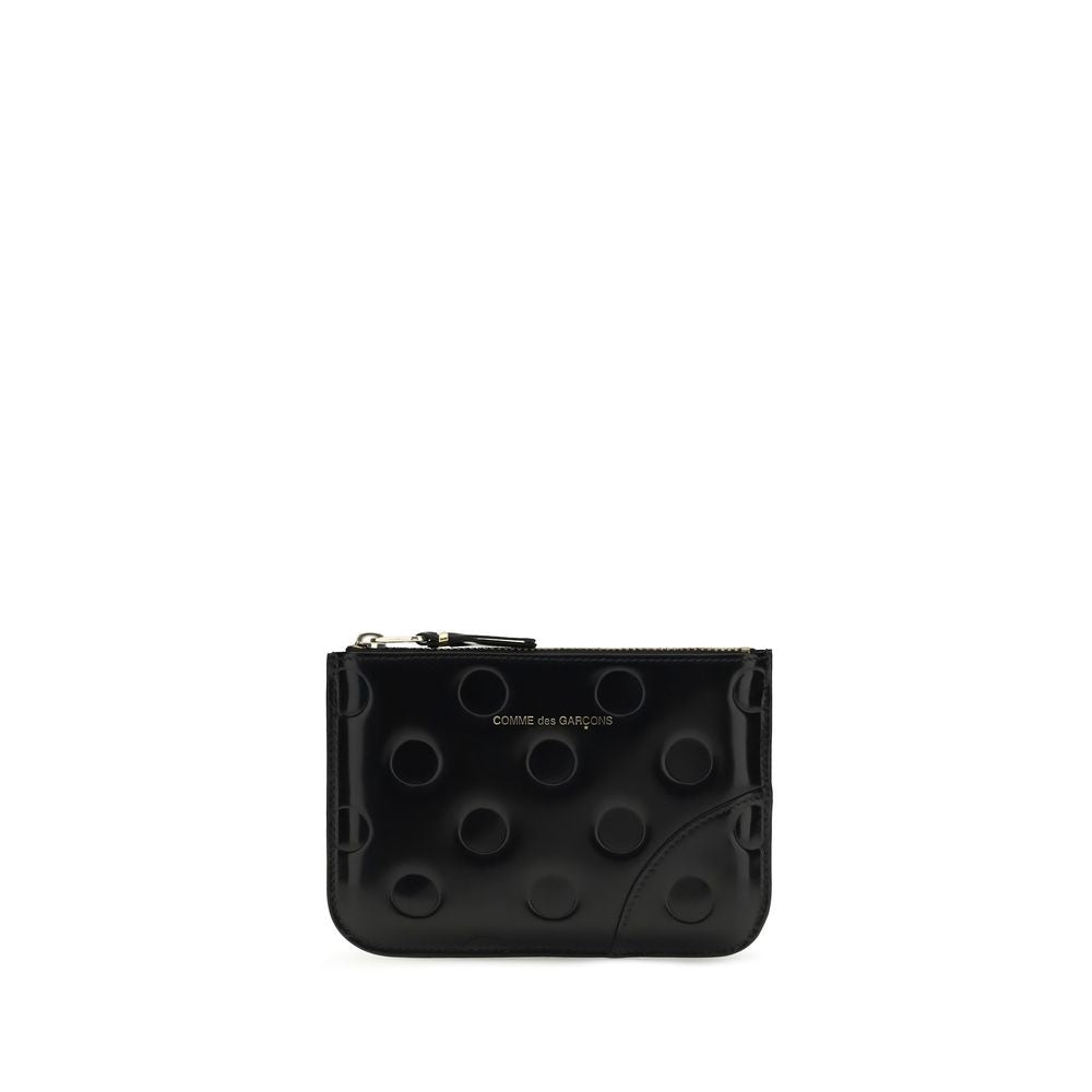 Comme Des Garçons Black Calf Leather Bos Taurus Wallet | Regal Royce