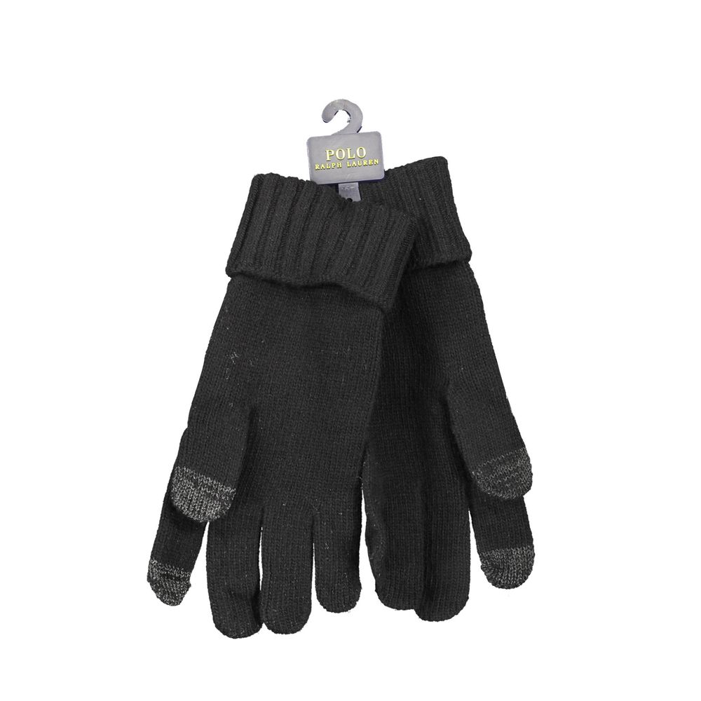 Ralph Lauren Black Wool Men's Glove | Regal Royce