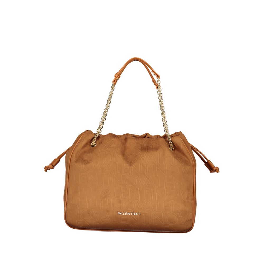 Mario Valentino Brown Polyurethane Women's Bag | Regal Royce