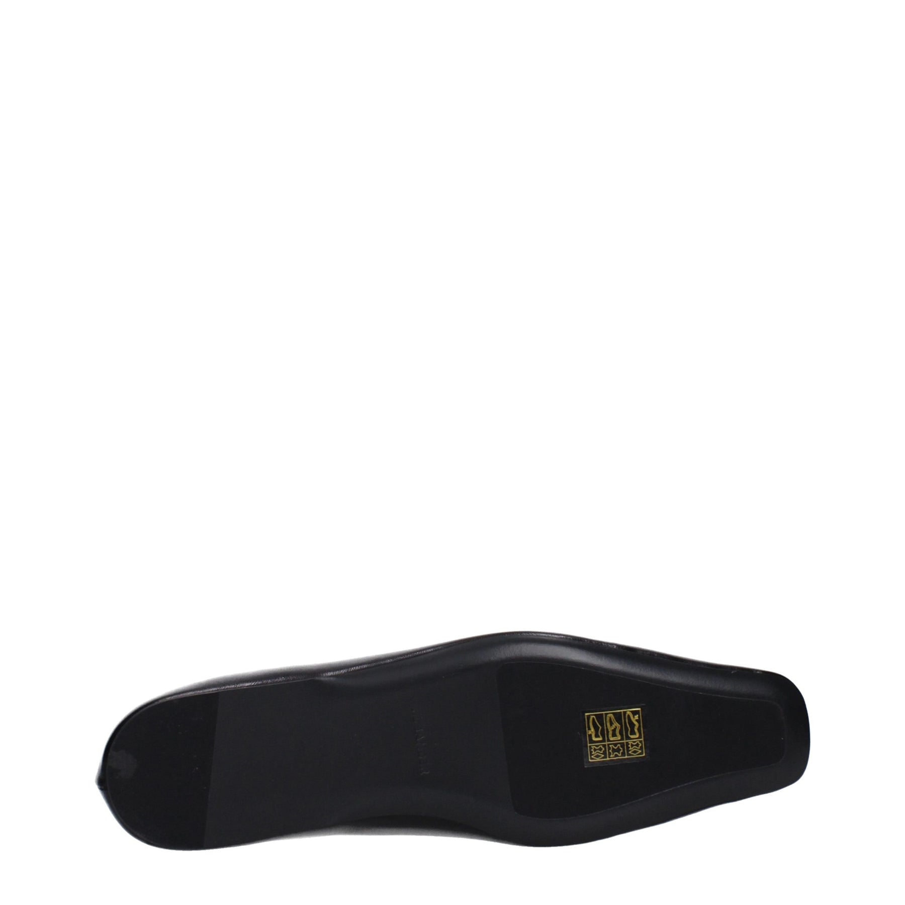 Jil Sander Black Leather Ballet Flats | Regal Royce