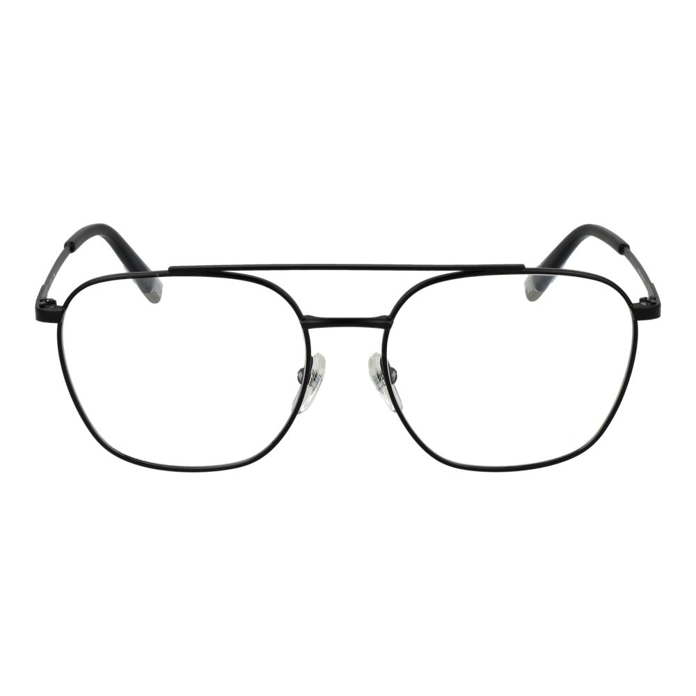 Fila Black Stainless Steel Glasses (Frames)