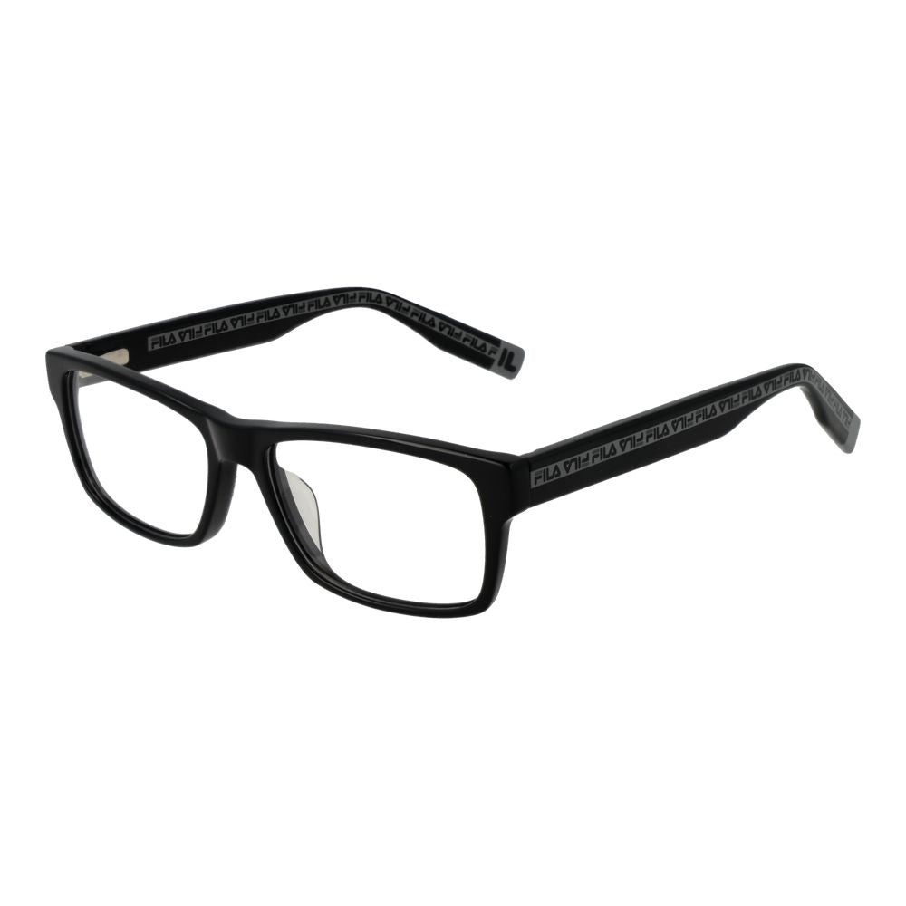 Fila Black Cellulose Acetate Glasses (Frames) | Regal Royce