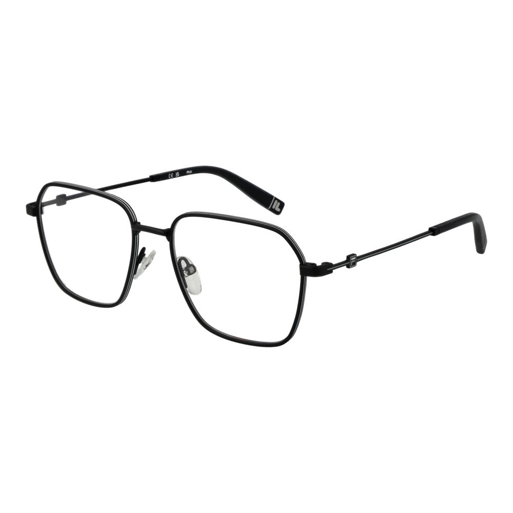 Fila Black Stainless Steel Glasses (Frames) | Regal Royce