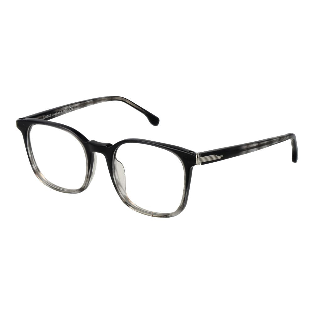 Lozza Black Cellulose Acetate Glasses (Frames) | Regal Royce