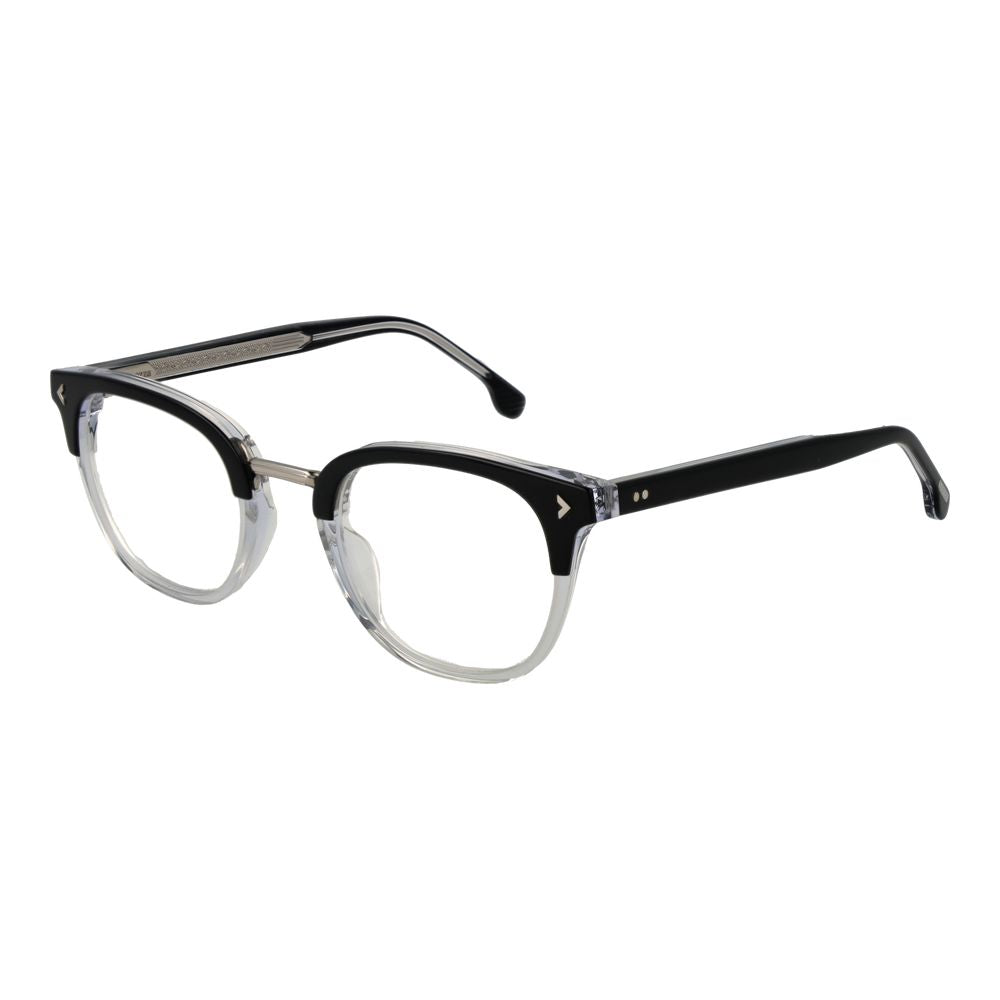 Lozza Black Cellulose Acetate Glasses (Frames) | Regal Royce