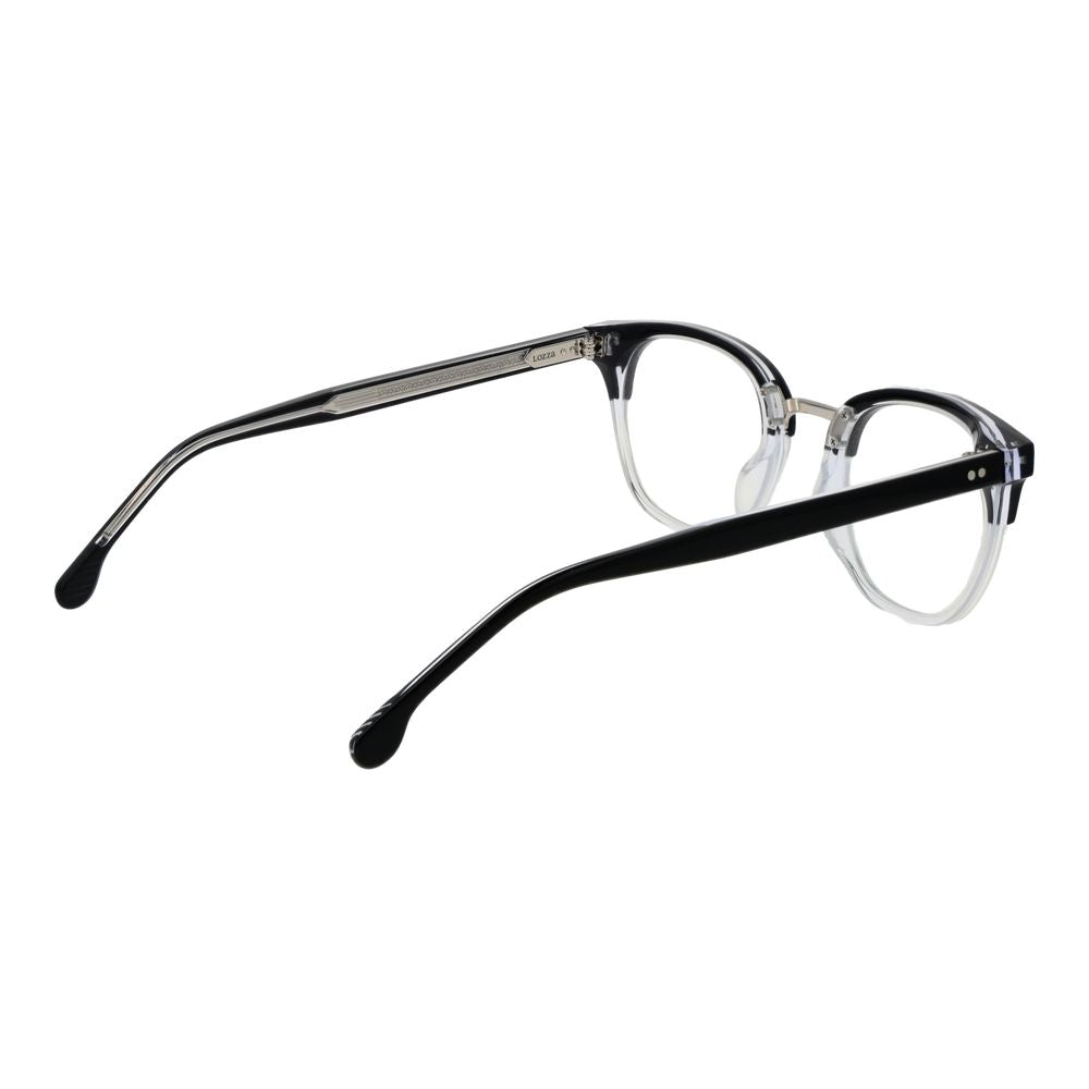 Lozza Black Cellulose Acetate Glasses (Frames) | Regal Royce