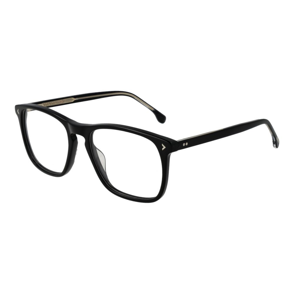 Lozza Black Cellulose Acetate Glasses (Frames) | Regal Royce