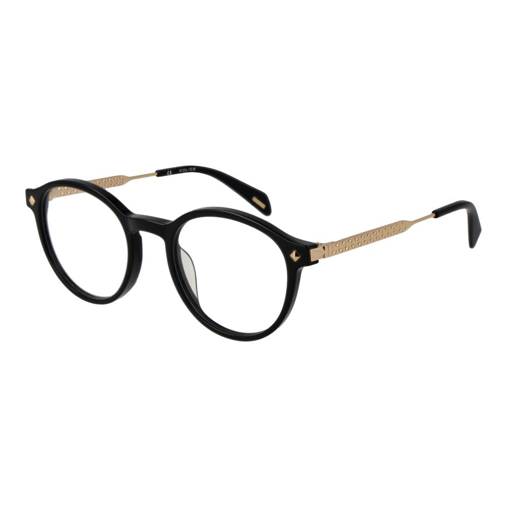 Police Black Metal Glasses (Frames)