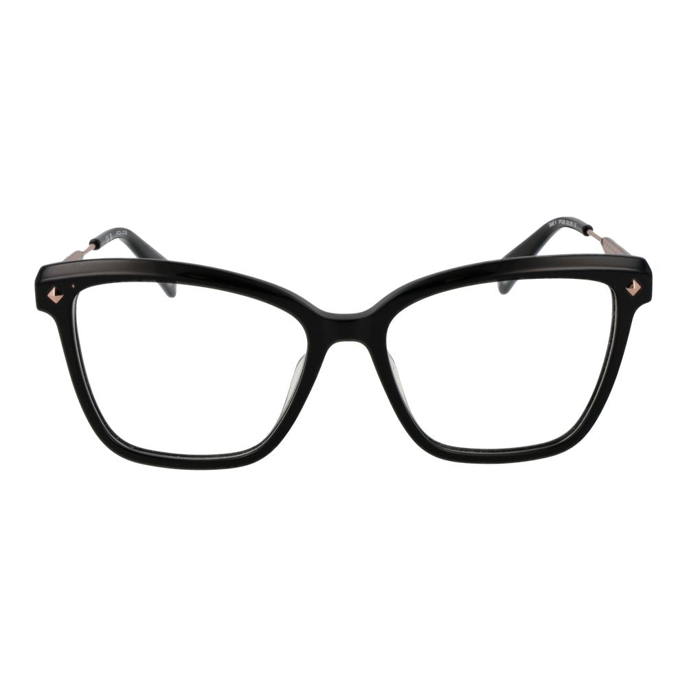 Police Black Metal Glasses (Frames) | Regal Royce