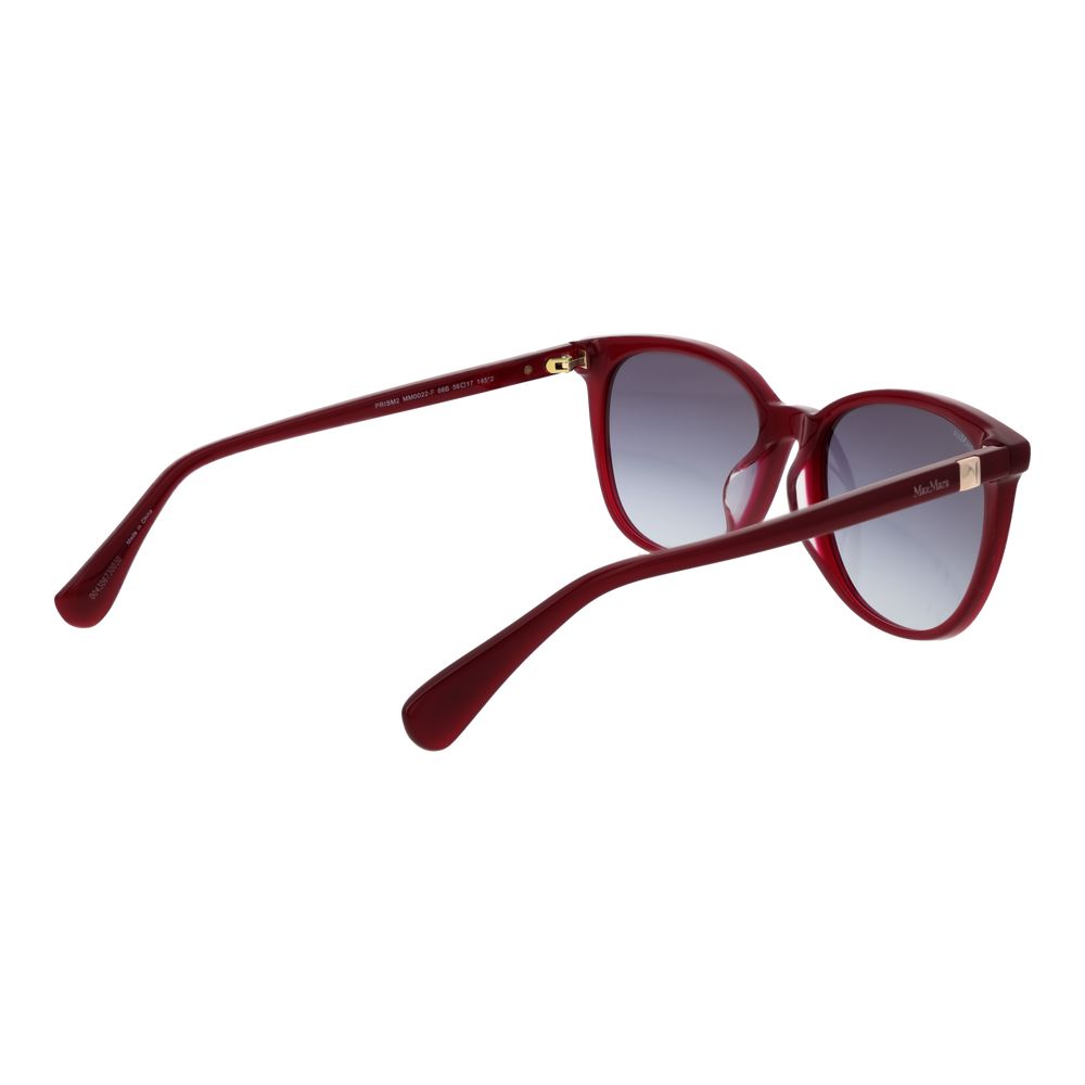 Max Mara Burgundy Acetate Sunglasses | Regal Royce