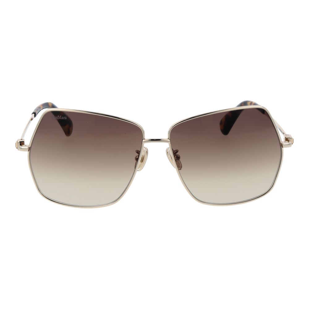 Max Mara Gold Metal Sunglasses | Regal Royce