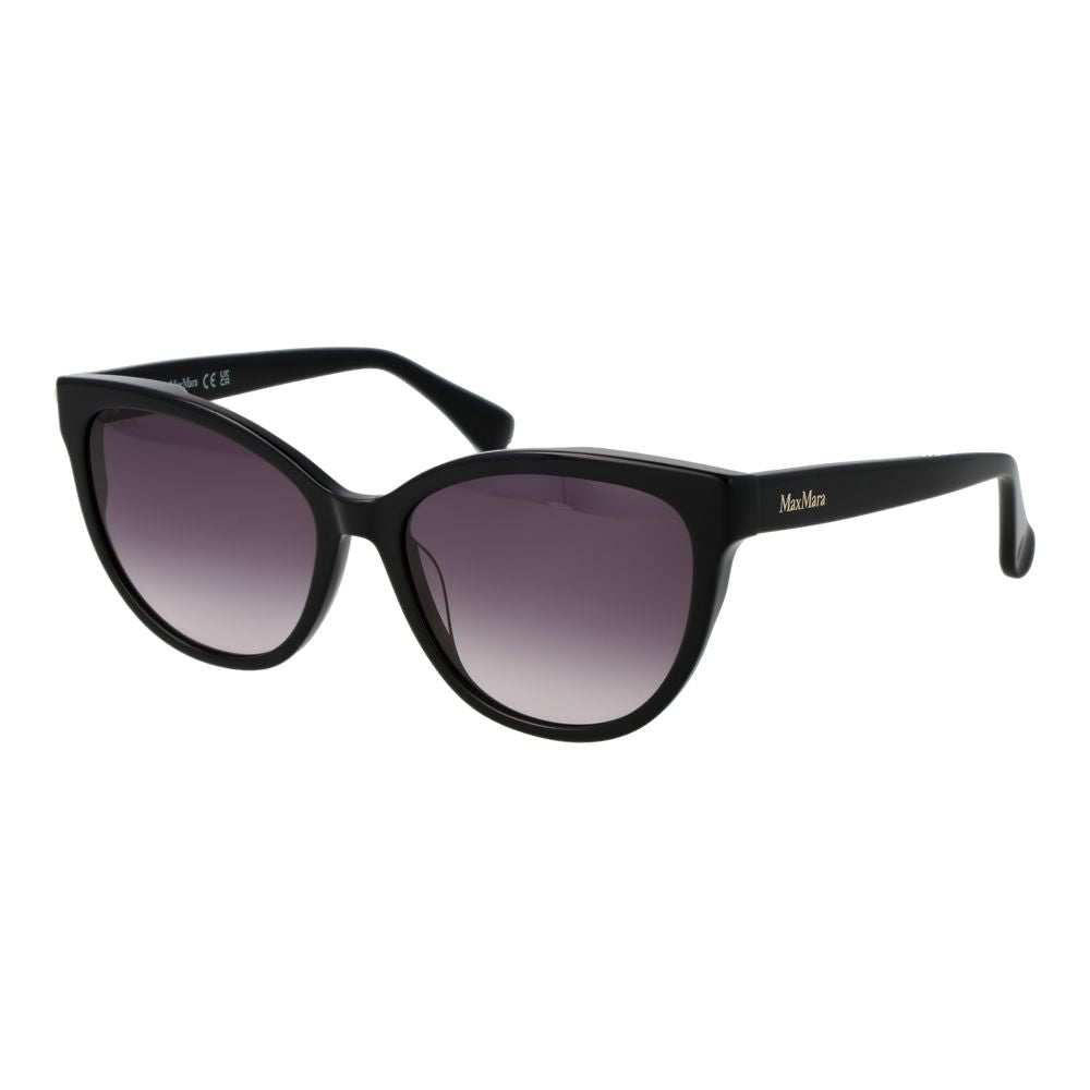 Max Mara Black Acetate Sunglasses | Regal Royce