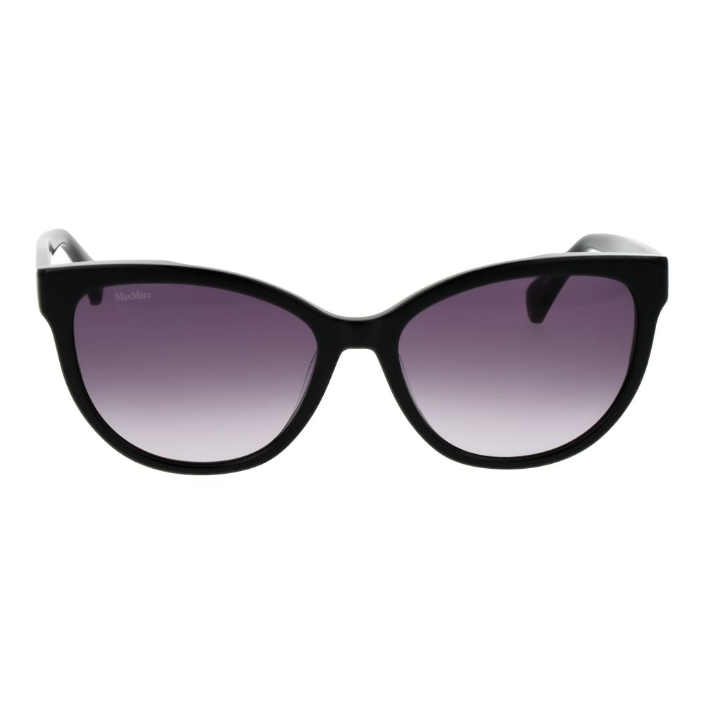 Max Mara Black Acetate Sunglasses | Regal Royce